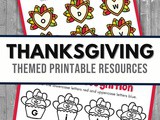 Thanksgiving Language Art Activities for Preschoolers