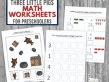 Three Little Pigs Math Activities