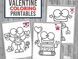 Valentine’s Day Coloring Pages for Kids