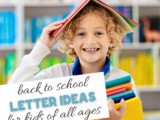 Welcome Back to School Letters for Kids