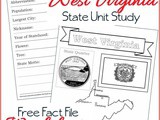 West Virginia State Fact File Worksheets