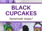 Witch’s Brew Black Cupcakes Recipe