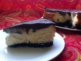 Anniversary Post: Black and White Cheesecake