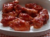 Bourbon Chicken Wings