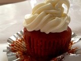 Clemson Orange Velvet Cupcakes