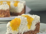 Apricot rosemary cheesecake