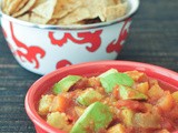 Avocado and baby corn salsa