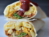 Bbq Mac and Cheese Burrito