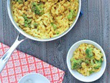 Black Pepper Cheesy Mac and Broccoli