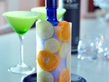 Bottles in ice – last minute party idea