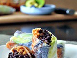 Buffalo Jack Avocado Noodle Rolls