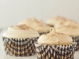 Chai spice hominy cupcakes