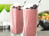 Cherry mojito milkshakes and a shiny chic cocktail party