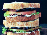 Crispy Shiitake blt Sandwich