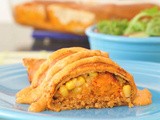 Crispy sweet potato chipotle enchiladas