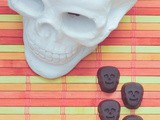 Double chocolate truffle skulls