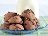 Double rich chocolate protein cookies