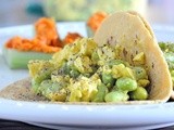 Edamame “egg” salad