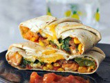 Fish Taco Crisp Wraps with Mango Salsa