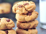 Flourless Chocolate Chip Cookies