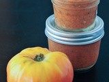 Heirloom and sun-dried tomato jam
