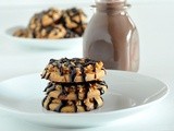 Homemade Samoa cookies