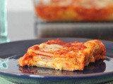 Kalamata garlic bechamel lasagna for Megan