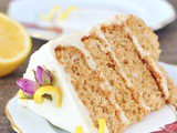 Lemon Elderflower Layer Cake
