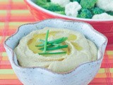 Lemon miso hummus