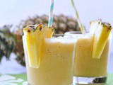 Lightened Up Piña Coladas