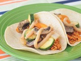 Miso roasted veggie tacos [taco Tuesday]