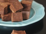 Mocha tahini protein fudge