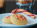 Orange creamsicle shortbread cookies #25recipestoXmas
