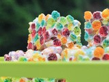 Orange zested rainbow crispies