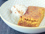 Pumpkin Blondies