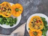 Quinoa Stuffed Bell Peppers