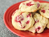 Raspberry lemon cheesecake cookies