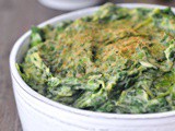 Rich Cauliflower Creamed Spinach