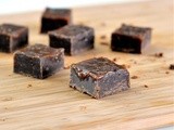 Salted caramel brownie fudge