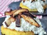 Shiitake Cauliflower Risotto Stacks