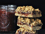 Strawberry Oat Crumble Bars