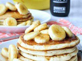 Sweet Holiday Nog Pancakes