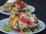 Taco Stuffed Baked Potato