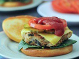 Tangy Spinach Artichoke Burgers