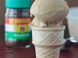 Vanilla breve latte ice cream