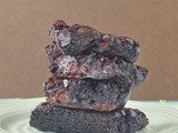 Vegan hellfire brownies