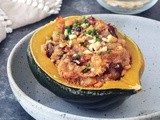 Vegan Stuffed Acorn Squash