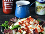 Waikiki Breakfast Salad and Easy Poppyseed Dressing