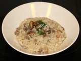 Lemony Mushroom Risotto