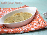 Baked Mathris | How to make Low Cal Baked Mathris